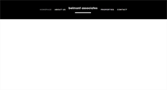 Desktop Screenshot of belmontassociates.com